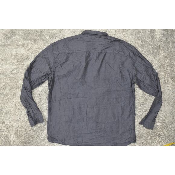Ecko Unltd. Gray Cotton Casual Button Shirt Men 3XL Long Sleeve Solid - Picture 3 of 7